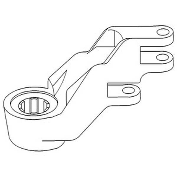 Aftermarket New RH Steering Arm Fits John Deere 2955 3055 6110 6110L 6120 6120L + L57016 - main